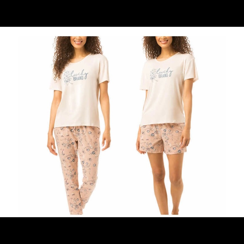 Lucky Brand Women 3-piece Pajama Set